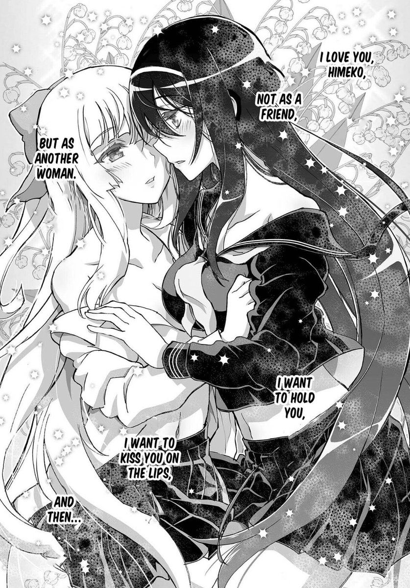 ShoujoCent's tweet photo. PRIDE MONTH YURI RECS DAY 7! 🏳️‍🌈
 
In light of my b-day, imma take this opportunity to remind y’all the Himegami no Miko exists 🌙☀️
 
Remember Kannazuki no Miko but wish it were less problematic and had a happier ending? Definitely give this reboot a read 👌💝 https://t.co/ILomCt0kio