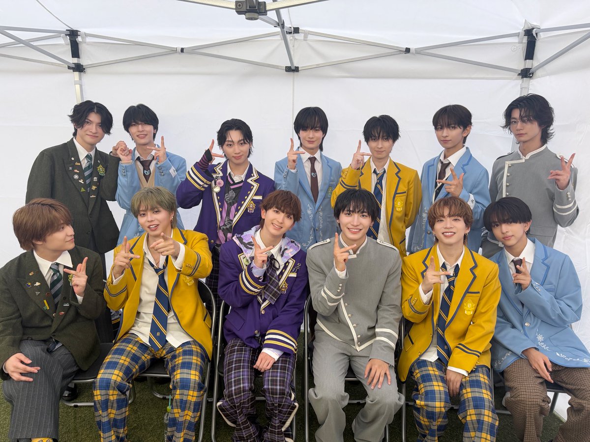 Lienel_official's tweet photo. #EBiDAN 15周年記念シングル
「Yes! 東京」発売記念リリースイベント
『Yes! 飛び出せ! 僕らの移動教室』3限目

#Lienel より #高岡ミロ #森田璃空 が
参加させていただきました！

お越しいただいたみなさま
ありがとうございました💜

#Yes_EBiDAN15th https://t.co/eeGISnA6gr