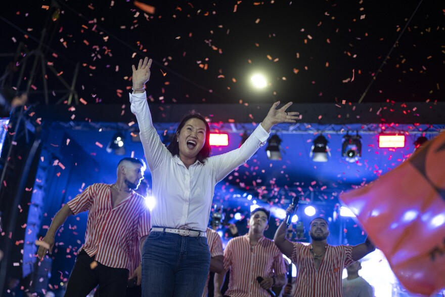 GuntherEagleman's tweet photo. 🚨 BIG WIN in Peru! 

Right-wing presidential candidate Keiko Fujimori has just WON the Peruvian election!

The right is surging across Latin America as more nations reject socialism and turn toward freedom and prosperity.

This is a massive victory for conservative leadership in the region.

The tide is turning!