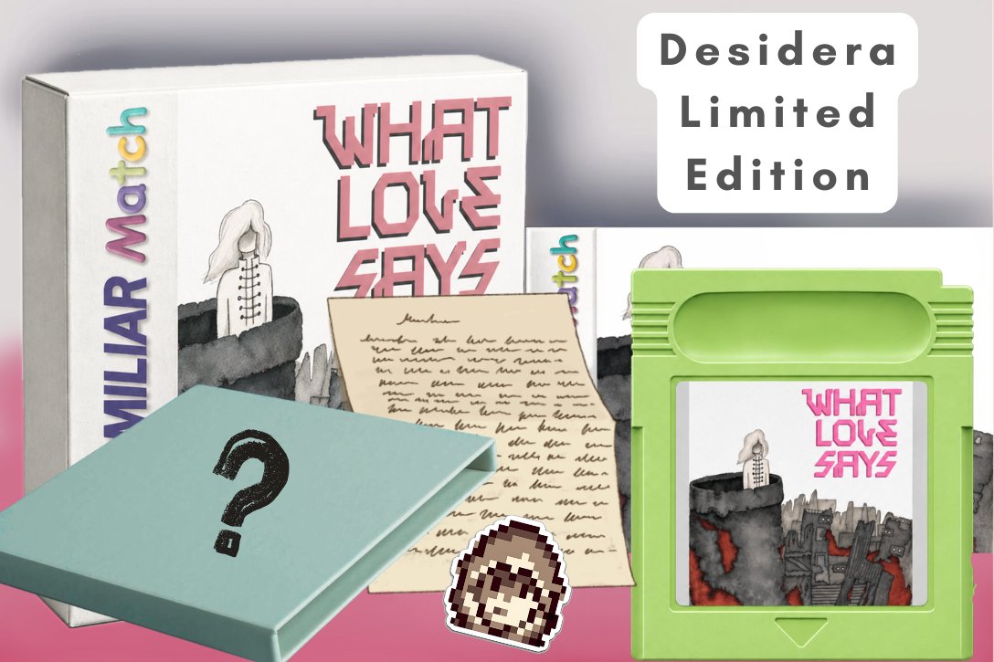 MatchUnfamiliar's tweet photo. There are only 6 days left until our Kickstarter campaign ends.❤️‍🔥

A few special editions of Decoria and Desidera are still available. You can find them here: https://t.co/Cc3mzcCLwh

#gbc #retrodev #homebrew #gameboycolor #kickstartergame #gbstudio https://t.co/fw5s1eJarn