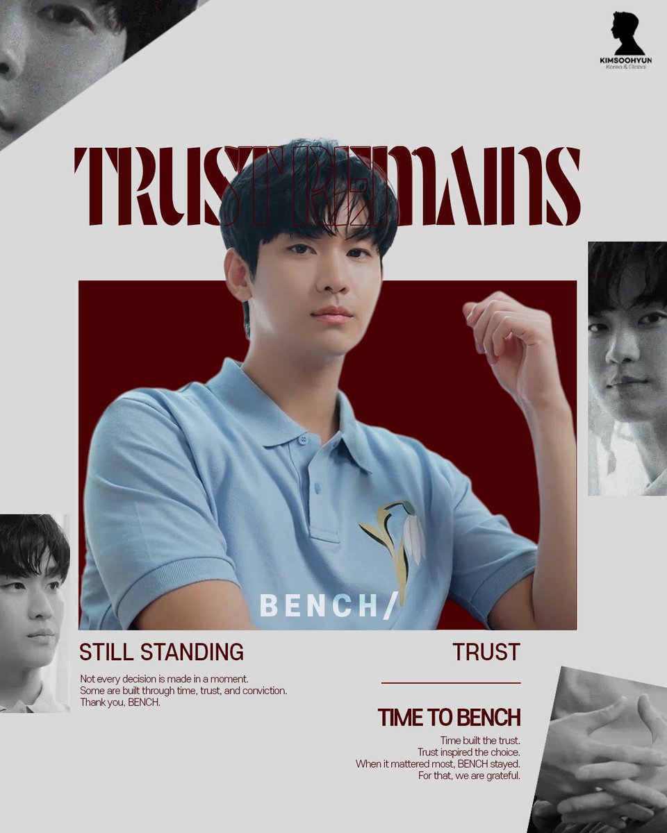 S216B's tweet photo. TIME TO BENCH

Time built the trust.
Trust inspired the choice.
When it mattered most, BENCH stayed
For that, we are grateful.

문구 좋은 거 보소!!

Bench is the best! 👍🏻💕 https://t.co/EwtZjYPxYq