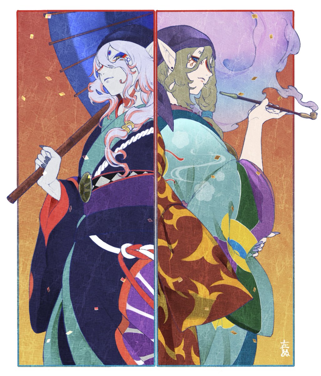 mosomosoinu48's tweet photo. 再掲
またこういう絵が描きたいな。 https://t.co/9XFV7gqr7a
