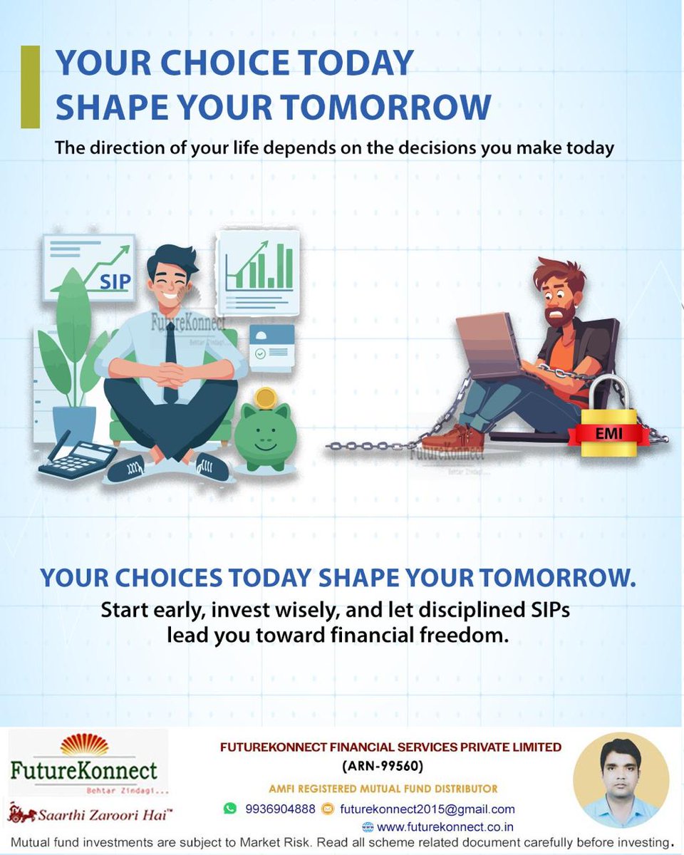 FutureKonnect's tweet photo. #SystemeticInvestmentPlans #SIP #MutualFundsSIP #MutualFundsinIndia
#MutualFunds #MutualFundDistributor #MutualFundDistributors #MutualFundDistributorinIndia #MutualFundDistributorsinIndia #MutualFundInvestments #InvestWisely #MutualFundsSahiHai
#OnlineTransactions #Investing https://t.co/fXcDopdPYl