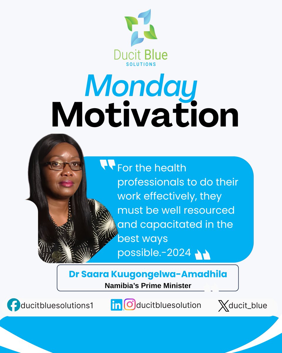 Ducit_Blue's tweet photo. Strong health systems begin with a strong health workforce.
When health professionals are equipped with the right resources, skills, and enabling environments, they are better positioned to deliver quality care and drive lasting health impact.
#MondayMotivation #HealthWorkforce https://t.co/WlDu6FqDxB