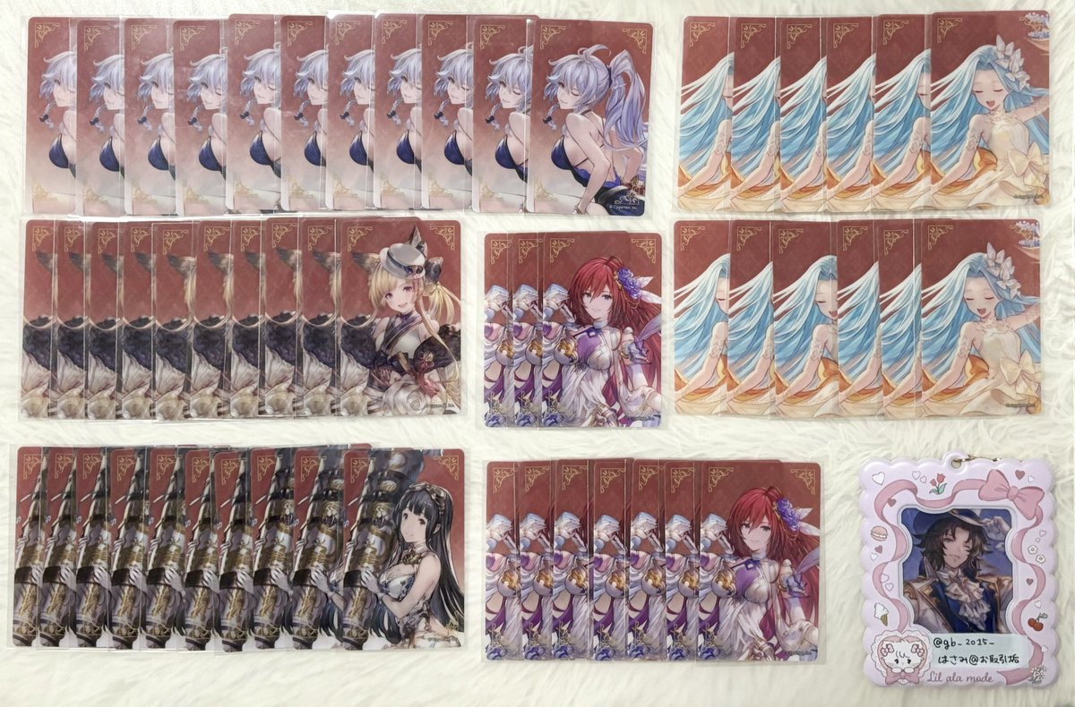 gb_2015_'s tweet photo. 【交換】グラブル　グランブルーファンタジー　メモリアルクリアシートコレクション

求￤同種ランスロット
譲￤画像参照

郵送交換希望
ツリーの異種と併せてでも◎
画像③青線より上は1:1。
他はご不快でなければ複数提供可能です。

検索からもお気軽にお声掛けください。 https://t.co/H5NANU1BHy