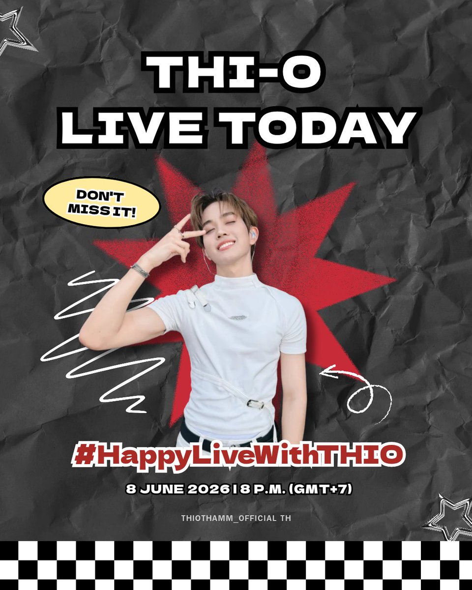 THIOTHAMM_TH's tweet photo. วันนี้เวลา 20.00 น. (🇹🇭) ไทโอจะมาไลฟ์ทาง Weibo นะครับ สามารถกดจองไลฟ์จากลิงก์ด้านล่างนี้ได้เลยนะครับ 🌻❤️

🔗https://t.co/0hi49YBBtq

#HappyLiveWithTHIO 

#THIO #THIOTHAMM #ไทโอ
#NexT1DE_THIO #NexT1DE https://t.co/BBz1Pc82Lq
