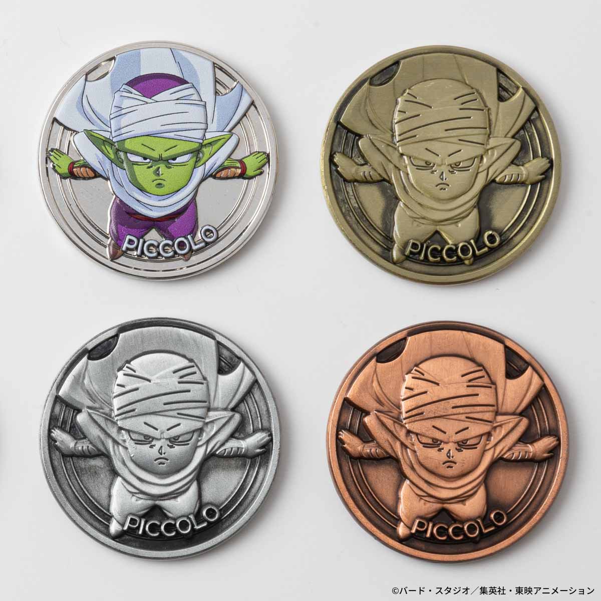 HkdsStore's tweet photo. 🪙ドラゴンボールDAIMA コレクティブルメダル“メダコレ”
全60種のメダルシリーズ

こちらは【ピッコロ（ミニ）】メダル４タイプです🙌

ヒキダシストア限定「孫悟空 超サイヤ人（ミニ）フルカラーメダル」付きBOXも❗️

⭐ただ今ご予約受付中です⭐

https://t.co/UxfcgUMrvW

#ドラゴンボール https://t.co/ac3NhLdHsS