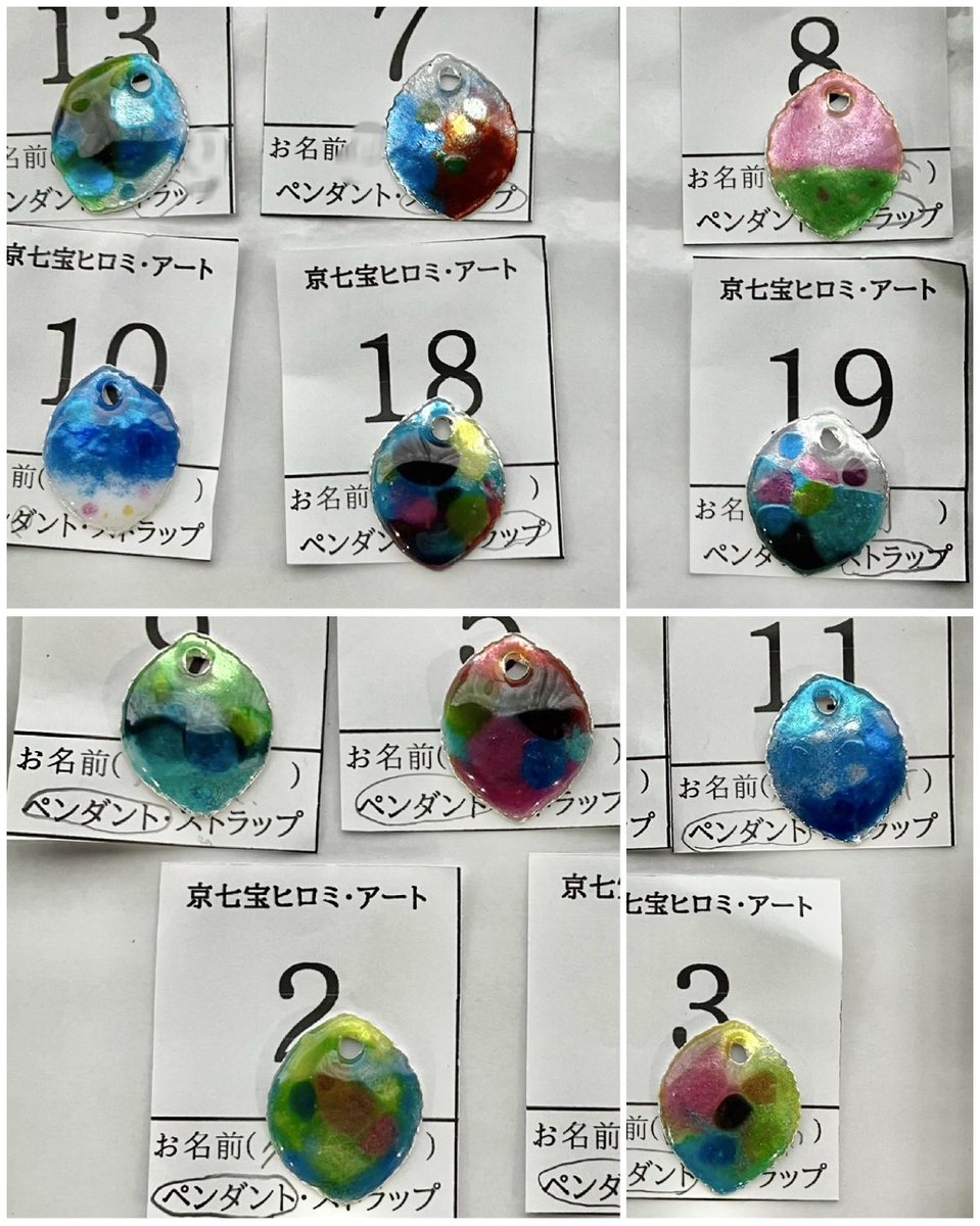 東山店です。 6月7日の七宝体験のお客様1組目は、神奈川県から修学旅行