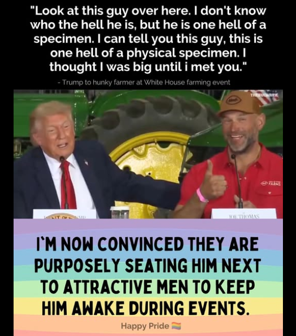 Pickledog89's tweet photo. What will Trump's homosexual-hating supporters do when they finally realize he is bisexual? They will come out faster than they did when they realized he was a baby diddler. https://t.co/axtDCRpmG3