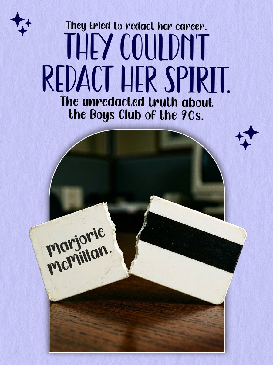 MarjorieMmillan's tweet photo. They snapped my #keycard. They blacked out my files. They tried to redact my entire career as if it were a clerical error. But my spirit isn't a document, and the #BoysClub found out that the truth is the only thing they can’t edit.

Link in Bio!

#Teachersof𝕏 #writerslift #june https://t.co/GOV630QsBb