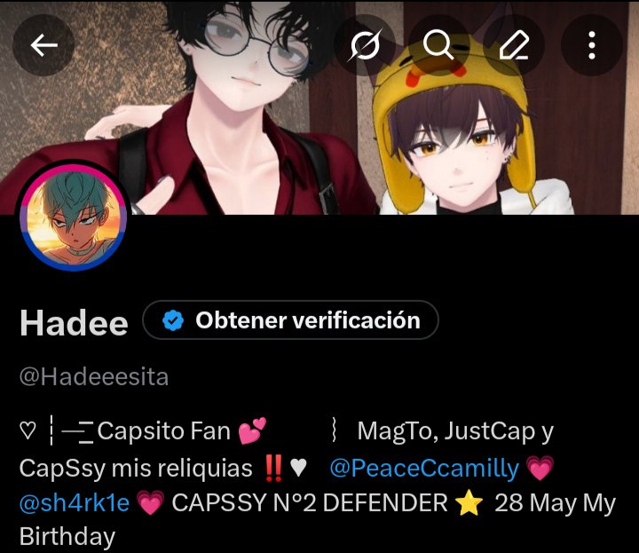 Hadeeesita's tweet photo. JAJAJA me encanta que los 3 seamos los tres mosqueteros del Capssy, @sh4rk1e___ @Whoiscamyyyi 
Capssy N°1, N°2 y N°3 defenders JASJA https://t.co/lInP1GcgB2