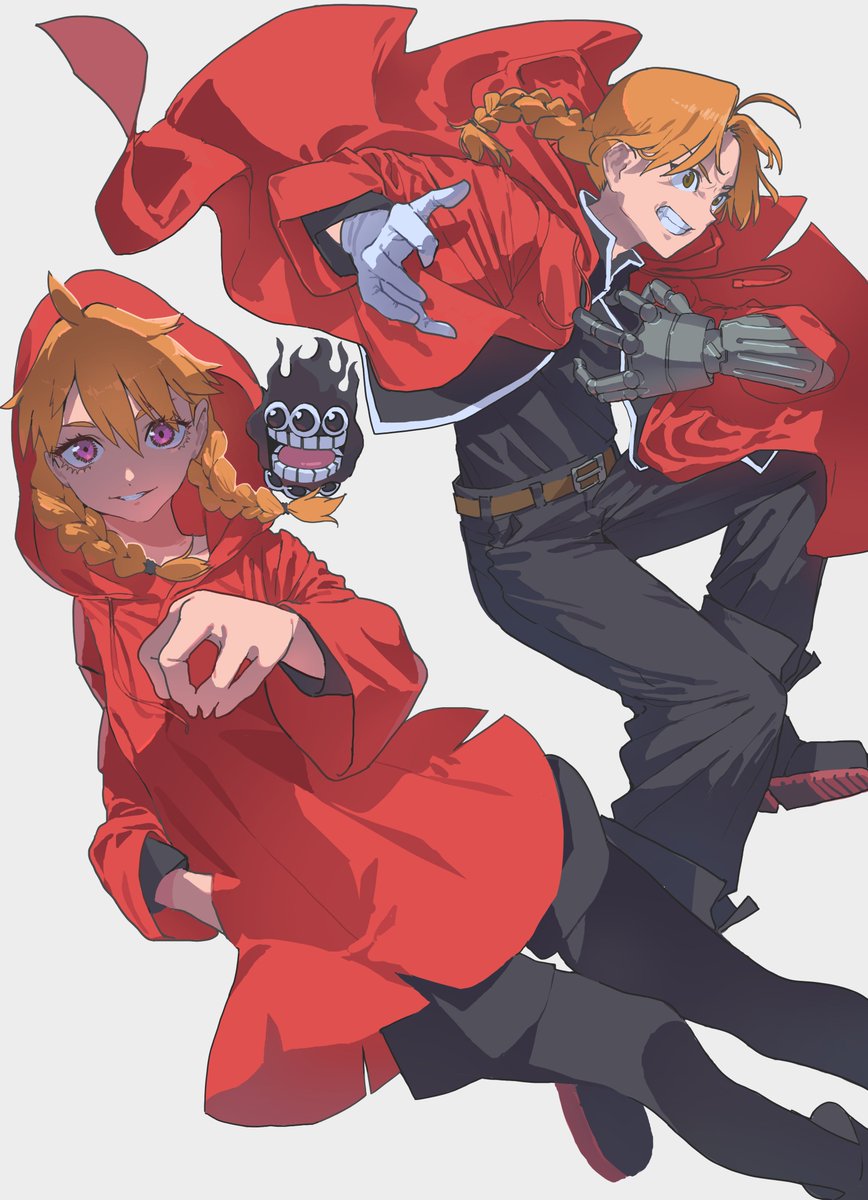 heockheockman12's tweet photo. #黄泉のツガイ #鋼の錬金術師fa
가브쨩 &amp; 에드 https://t.co/IAH7aQUbnE