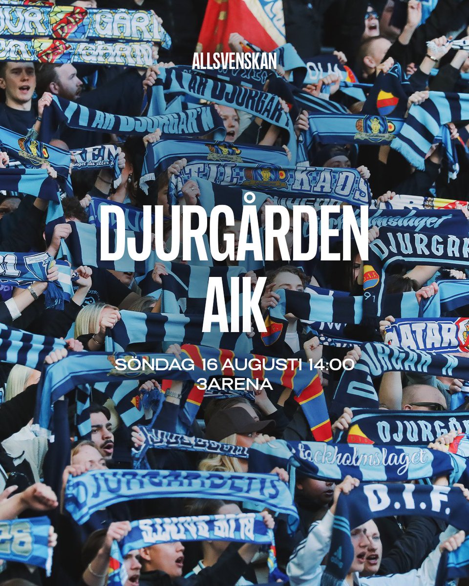 DIF_Fotboll's tweet photo. Nu kan du som är medlem i DIF Fotboll köpa biljetter till hemmaderbyt mot AIK den 16 augusti.

Erbjudandet att köpa biljetter finns på AXS-kontot för dig som har ett aktivt medlemskap.

Läs mer på https://t.co/PUmOG0VUk7 https://t.co/rnm7cAy4fv