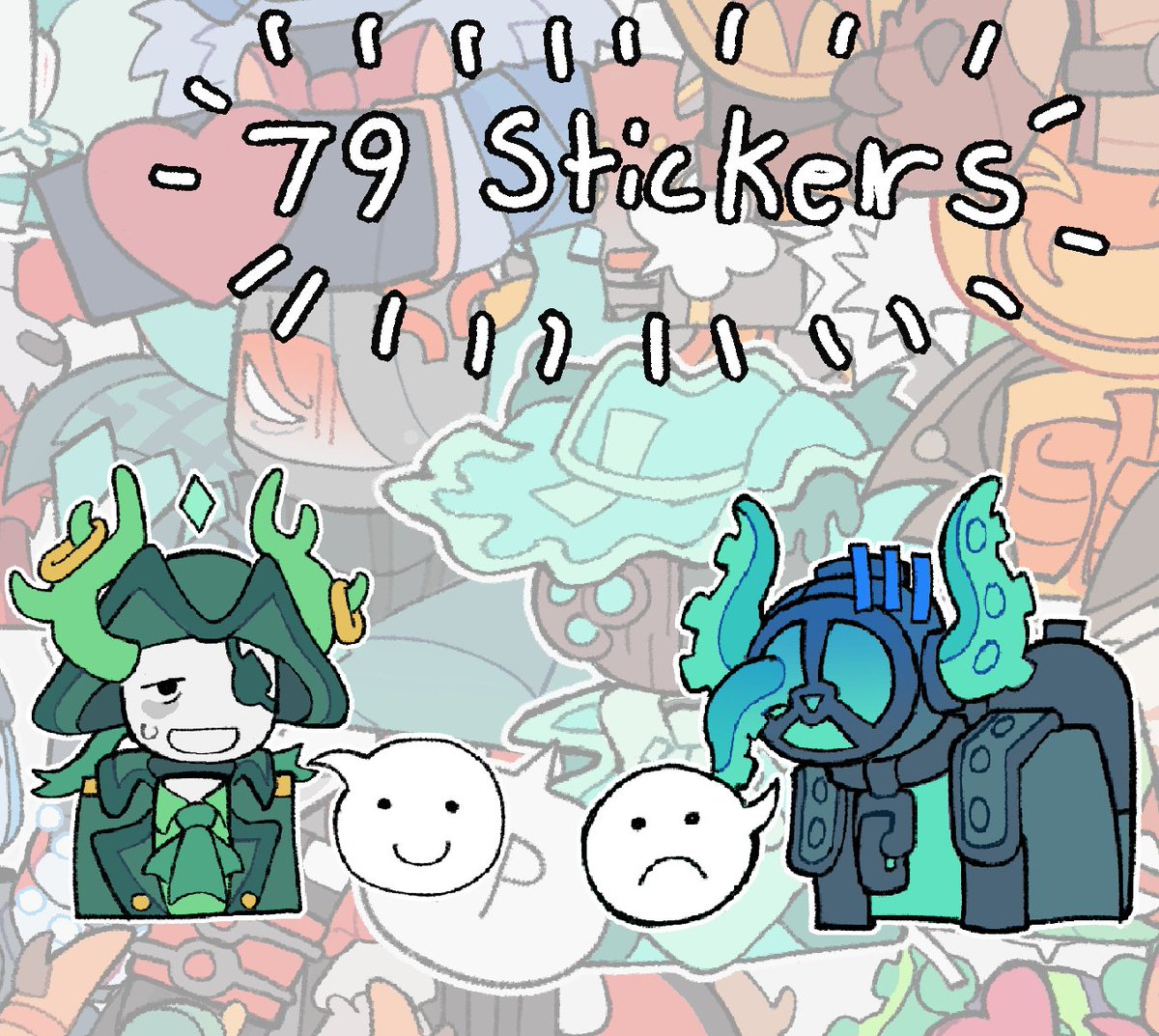 vamoopy's tweet photo. tAKE a look N'yall;

all of my stickers in the thread BELOW1! https://t.co/xfwwXjAiJB