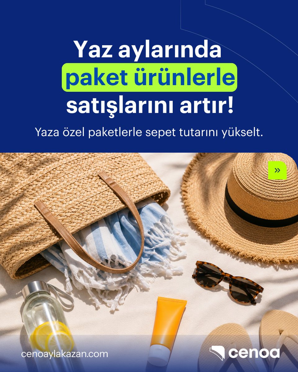CenoaTR's tweet photo. Yaz sezonunda müşteriler çoğu zaman tek bir ürün satın almaz; belirli bir ihtiyacını çözmek ister. 🏖️ 

Tatil, plaj günü, yaz düğünü, festival planı ya da ev dekorasyonu…

Bu yüzden doğru kurgulanmış paket ürünler, e-ticaret satıcıları için güçlü bir büyüme fırsatı yaratabilir. 📦

Bu blogda, paket ürün stratejisinin nasıl çalıştığını, yaz sezonunda uygulanabilecek set fikirlerini ve satışlarını destekleyebilecek pratik önerileri paylaştık. 

Hemen keşfet 👇
https://t.co/qj1N6aIAFr