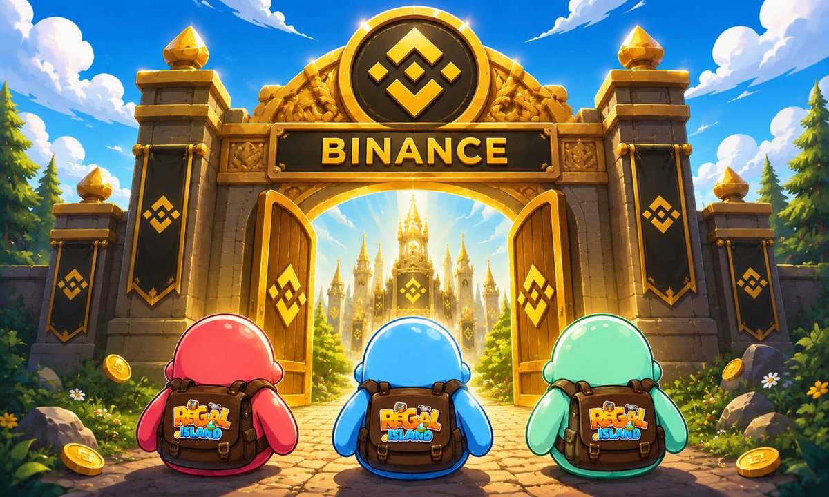 rtxx6688's tweet photo. 🏝️ Regal Island has evolved.

A new journey begins as Regal Island enters the Binance ecosystem. 💛🚀

#RegalIsland #Binance https://t.co/GfL7nZjSb4