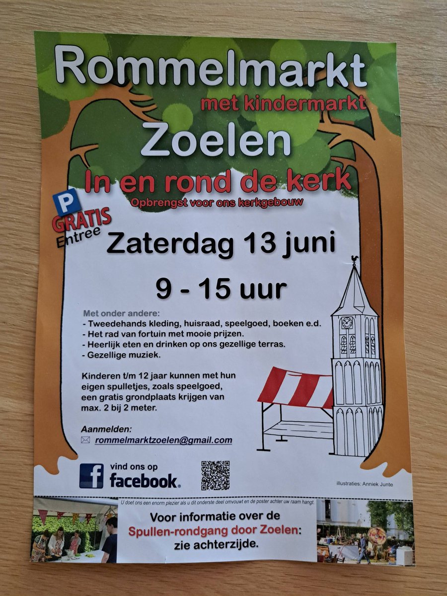 GastvrijBuren's tweet photo. 🎉 Zin in een gezellige dagje snuffelen? Kom dan op zaterdag 13 juni naar de Rommelmarkt in Zoelen! 🛍️ Van tweedehands kleding en boeken tot servies en meubels – er is van alles te vinden. Kom je ook? 😊 Meer info: https://t.co/wRrFiOlZbB #rommelmarkt #zoelen #gastvrijregioburen https://t.co/OtVucDK7B9