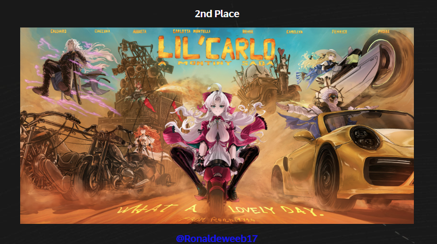 Ronaldeweeb17's tweet photo. i won the 2nd place in the wuwa contest
thanks for all the supports and for liking my artwork guys 😭🤣🙏 https://t.co/wrAzyumJgV