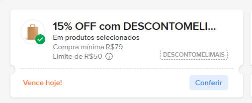 BugsPromo's tweet photo. 💛 CUPOM MERCADO LIVRE EXCLUSIVO MELI+

➡️ 15% OFF acima de R$79 limitado a R$50

🎟️ Código: DESCONTOMELIMAIS

🔗 VALIDE AQUI: https://t.co/4MnhlygNio

⚠️ Clique no link e redirecione para o produto desejado https://t.co/O5P61sndzr