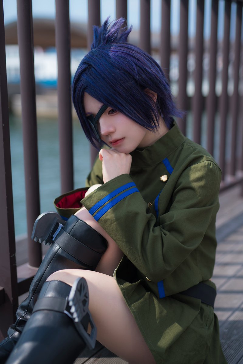 komakoma5522's tweet photo. ⚠︎Cosplay
家庭教師ヒットマンREBORN!
クローム髑髏

『...。』

photo▶︎▷takkaさん「@takka_zerozero 」 https://t.co/zeuJBMTp08