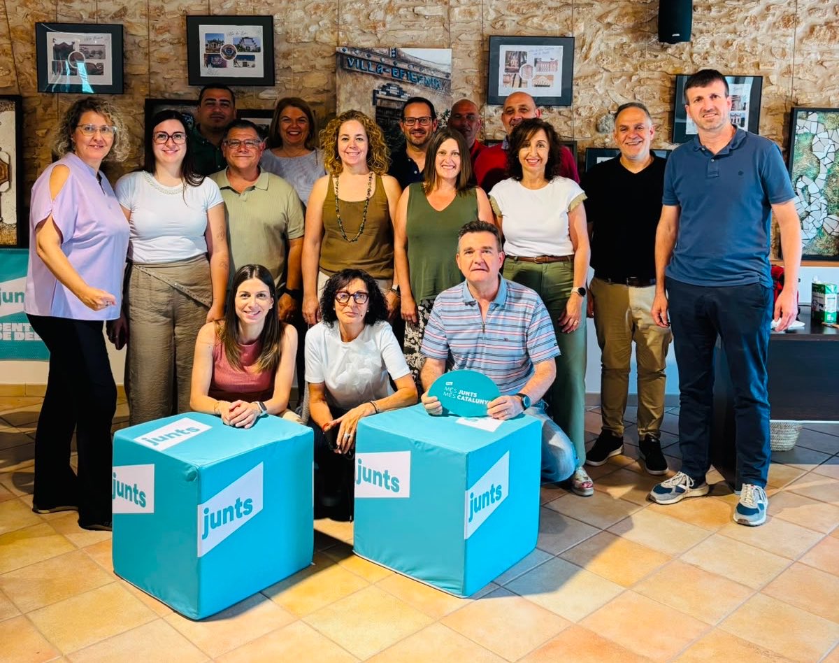 JuntsxEbre's tweet photo. Aquest dissabte vam ser a Santa Bàrbara amb una nova sessió de #LideraLocal, un espai de formació i treball adreçat a candidats i equips de campanya. 

Preparant les municipals del 2027 i compartint experiències! Junts és proximitat, lideratge i compromís amb cada poble i ciutat! https://t.co/PToD7zGJJS