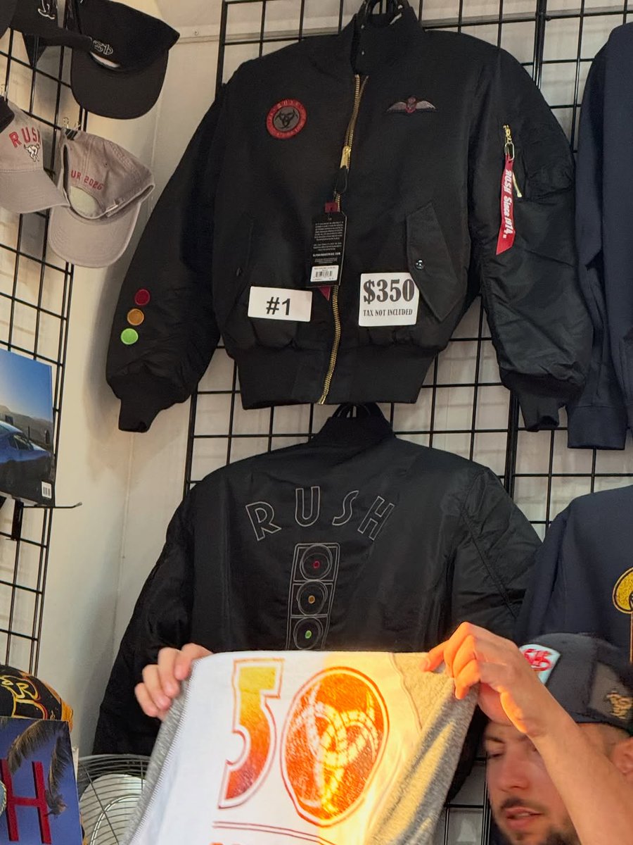 UltClassicRock's tweet photo. Rush Opening Night Merchandise (More Photos in Replies) https://t.co/B3FpZbr4AF