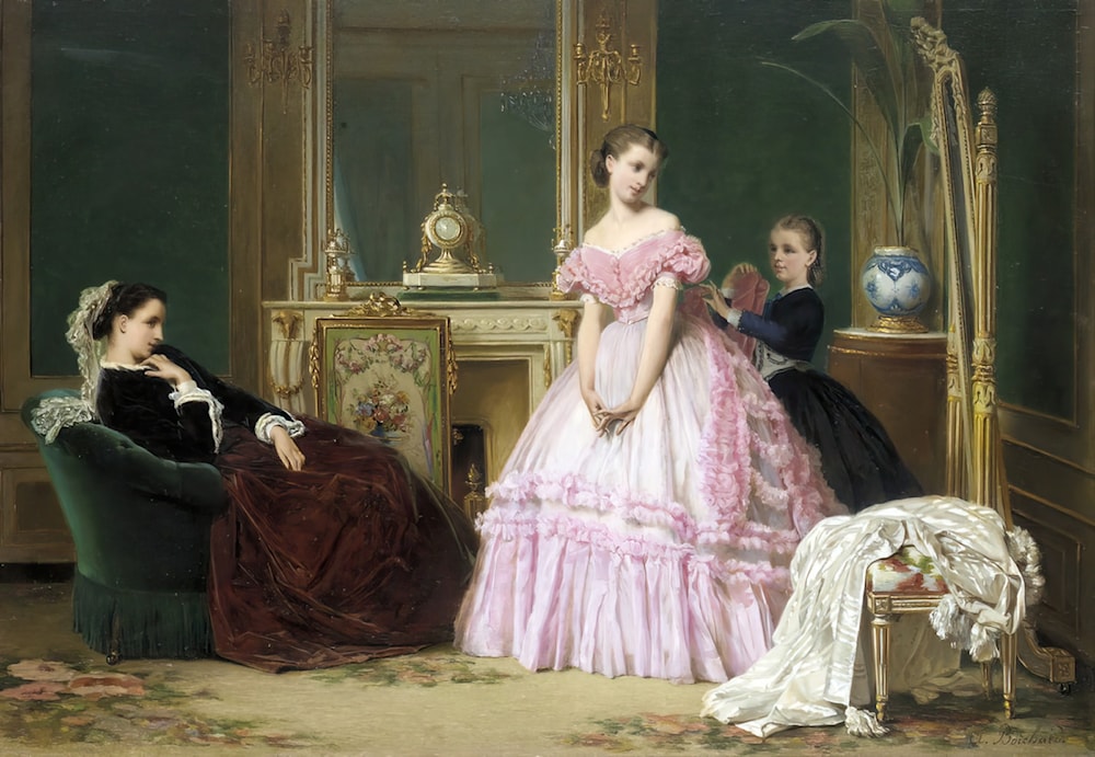 HammockAuthor's tweet photo. The Fitting

by Jean Alcide Henri Boichard (French, b. 1817)

Private collection https://t.co/uMDsTQs3OF