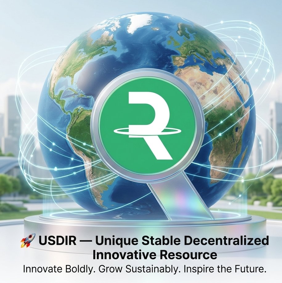 USDIR_USDIR's tweet photo. USDIR — Unique Stable Decentralized Innovative Resource
Every innovation begins with a vision. USDIR is focused on inspiring progress, embracing innovation, and creating opportunities for a future driven by growth and possibility. 🌍✨
$USDIR #USDIR #TOKEN #ETHEREUM #ERC20 https://t.co/Z1uPCjfGtG