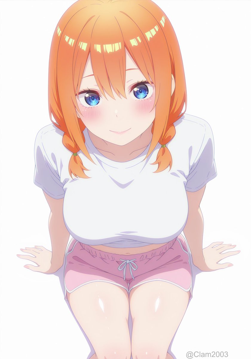 Clam2003's tweet photo. 四葉/Yotsuba                                   
#五等分の花嫁 
#中野四葉 
#AIイラスト https://t.co/NmxBcJHKb2