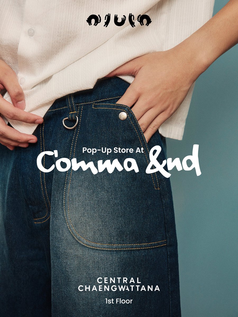oluloobjects's tweet photo. Our new location! 🏡
📍 Comma And, Central Chaengwattana, 1st Fl.
#olulo #โอลูโละ #CommaAnd https://t.co/sKO1aqtOWL
