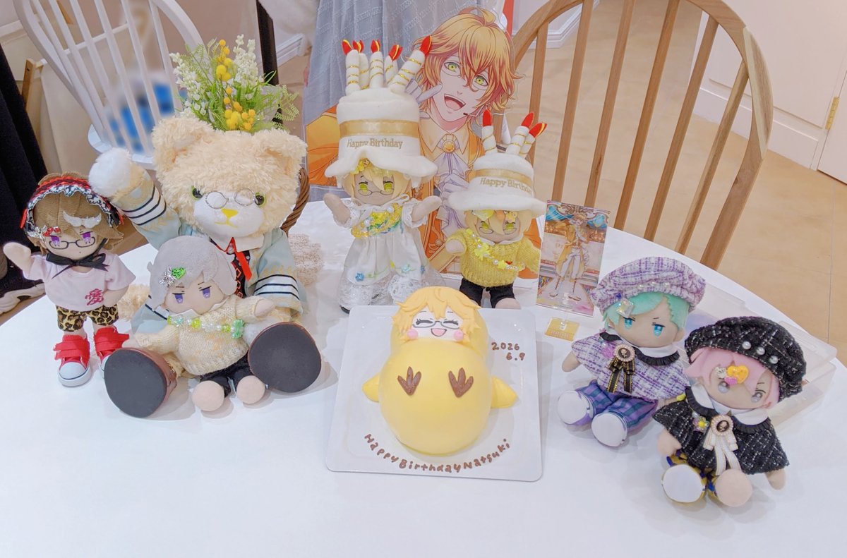 kamo_delicious's tweet photo. 皆お祝いありがとう‼️
𝗦𝗽𝗲𝗰𝗶𝗮𝗹 𝗧𝗵𝗮𝗻𝗸𝘀トリミちゃん💛♥️おにぎりちゃん💜💛 https://t.co/nnF3IIXfEW