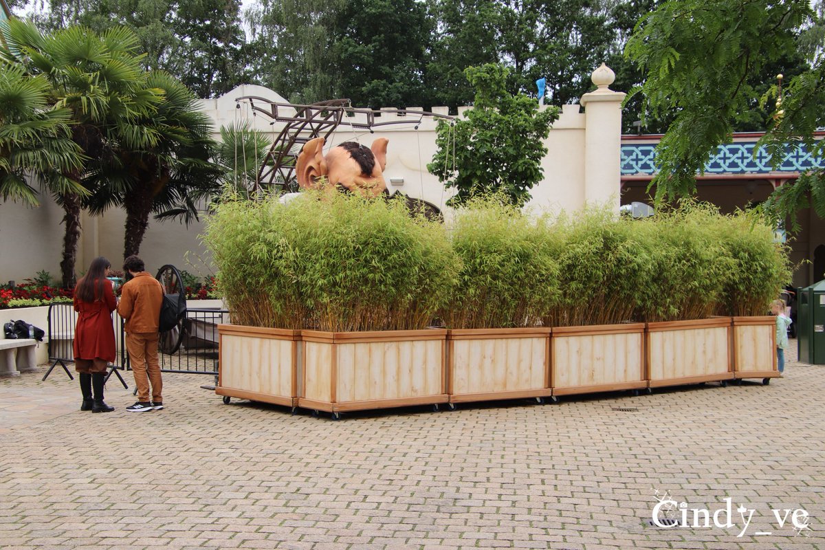 cindy_ve's tweet photo. Voor de gehurkte #Djin is een podium geplaatst , vind Djin er erg slecht uit zien misschien de laatste x dit jaar ? #Efteling https://t.co/ulzFAhllO1