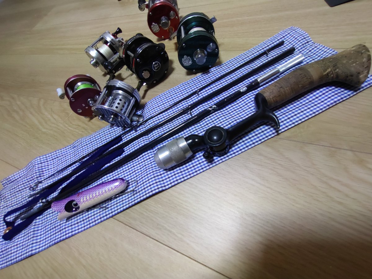 Hunter_D_SP's tweet photo. 渓流もやりたいなということでブライトリバーのバトン５０を追加！ https://t.co/jROmjC44E9