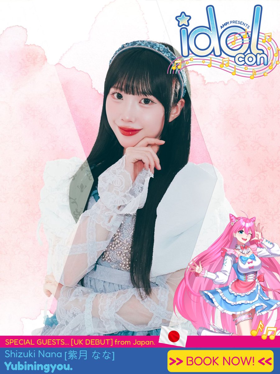 idolconuk's tweet photo. OMG! 🌟 Yubi Ningyo is coming to Idol Con 2026! 💖 Experience the 'dolls living in an aesthetic world': cute, chilling, and bizarre! 🎭✨ Don't miss their intense performance on Aug 2nd! 🎤🔥 Grab your tickets NOW at https://t.co/8OdqhMYNr6! 🎟️💨 #IdolCon @yubiningyou77  #JIdol https://t.co/sUMo78jOmq