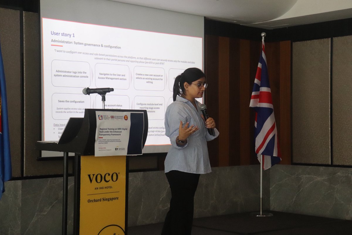 ukmissionasean's tweet photo. @ASEAN is making real progress on climate transparency.

Through the SPHERE project under the ASEAN-UK Green Transition Fund, countries are closing gaps, strengthening monitoring systems, and building capacity. 🌱✨

#UKASEAN5 #AdvancingTogether https://t.co/R1cXuUGuhw