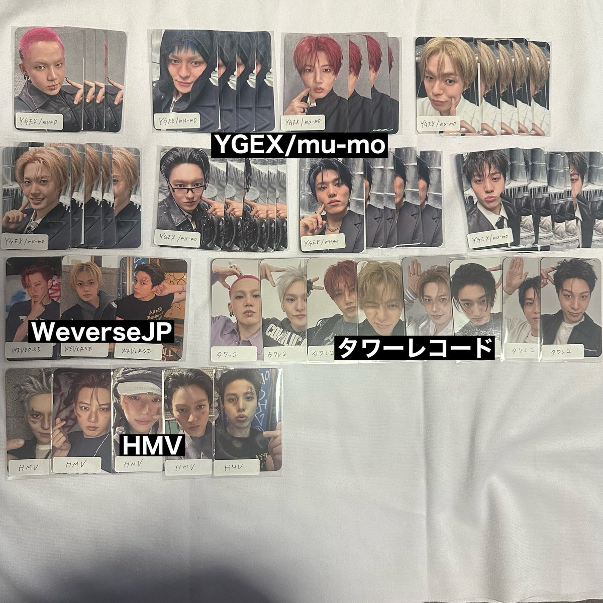 _____v1999's tweet photo. TREASURE NEWWAV POPUP ポップアップ アルバム トレカ 交換

譲）画像のもの

求）同異種ジフン、アサヒ 🐶 🤖

郵送希望
お気軽にお声掛けください 🐶💞

#TREASURE #TREASURE交換 https://t.co/XNAYVi0cr3