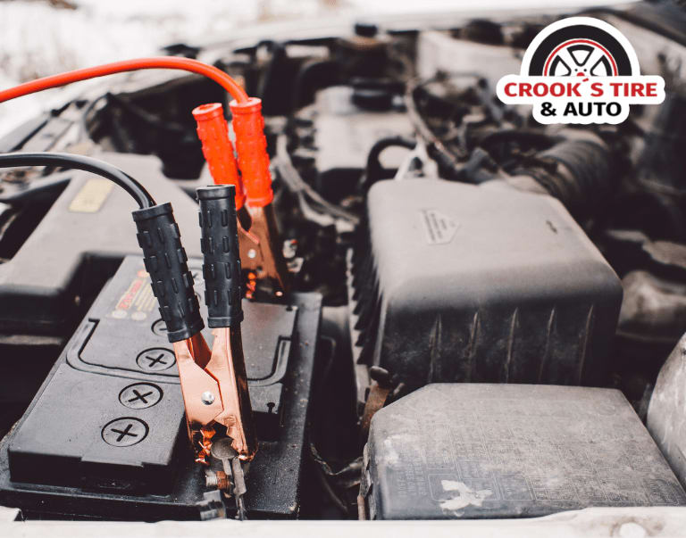 CrooksTire_Auto's tweet photo. Get a reliable start every single time you turn the key. 🔋 

Proper battery care is the secret to a stress-free drive and keeping your vehicle moving no matter what. Trust the team at Crooks Tire &amp; Auto to check your charge and keep your engine road-ready. https://t.co/JXHNb7fdaw