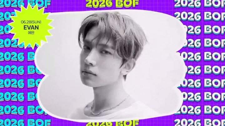 LHS_SupportTH's tweet photo. [𝕏] TWITTER | 260608
☁️ 2026 BOF with NOL ☁️
มารับชมการแสดงของ #EVAN ในงาน Busan One Asia Festival (BOF) 2026 “Big Concert” 
ที่จะจัดขึ้นในวันที่ 28 มิถุนายน 2026 (วันอาทิตย์) 
📍 Busan Asiad Main Stadium!
#에반 #EVAN #HEESEUNG #희승 https://t.co/oCHC2BcNKb