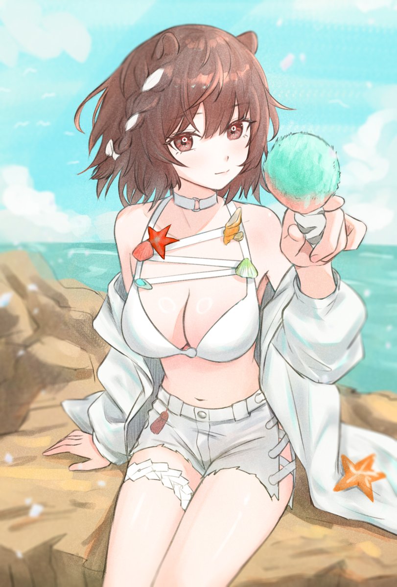 Runyosfw's tweet photo. Roberta #arknights https://t.co/waYPeQBbQf