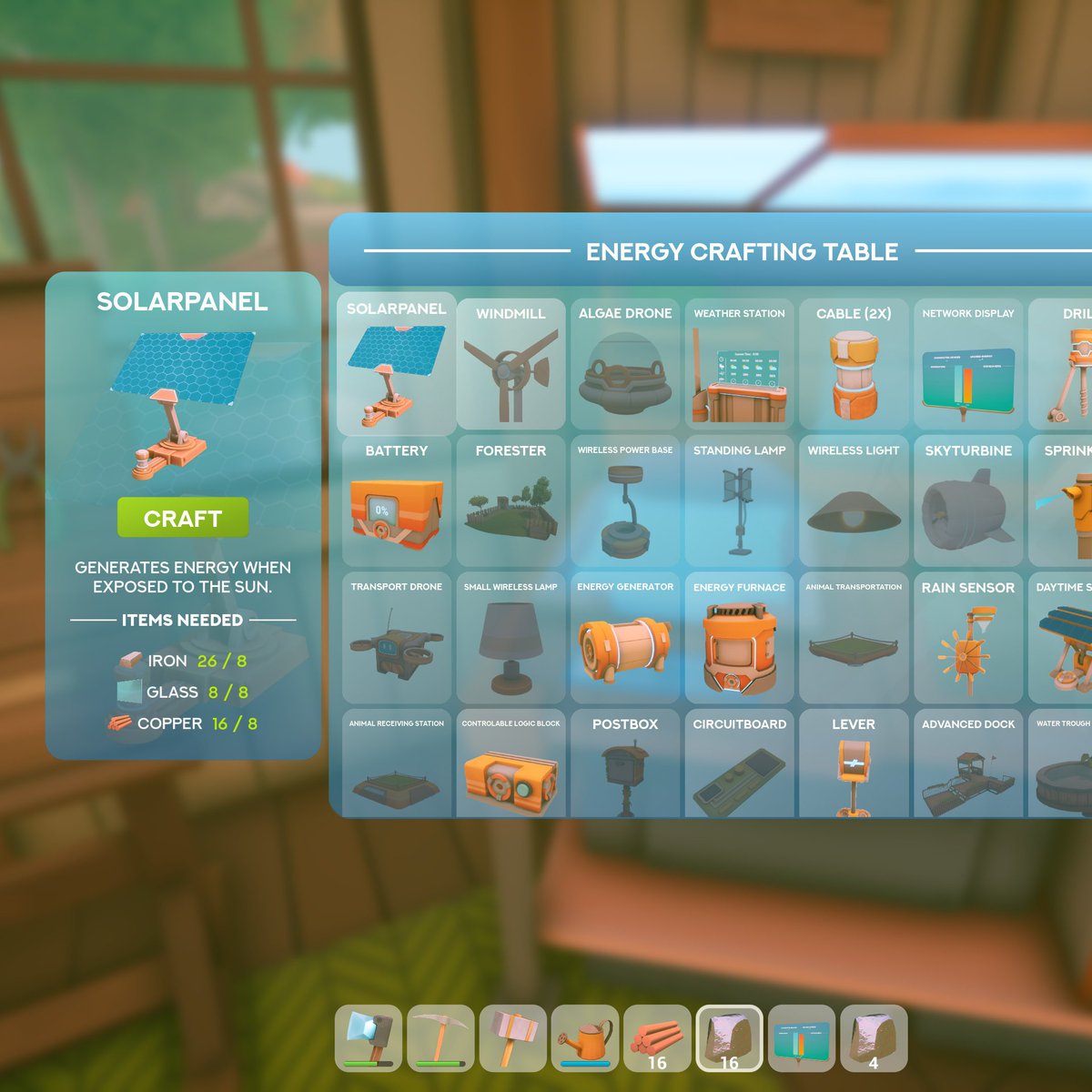 Solarpunk | cozy survival game tweet media