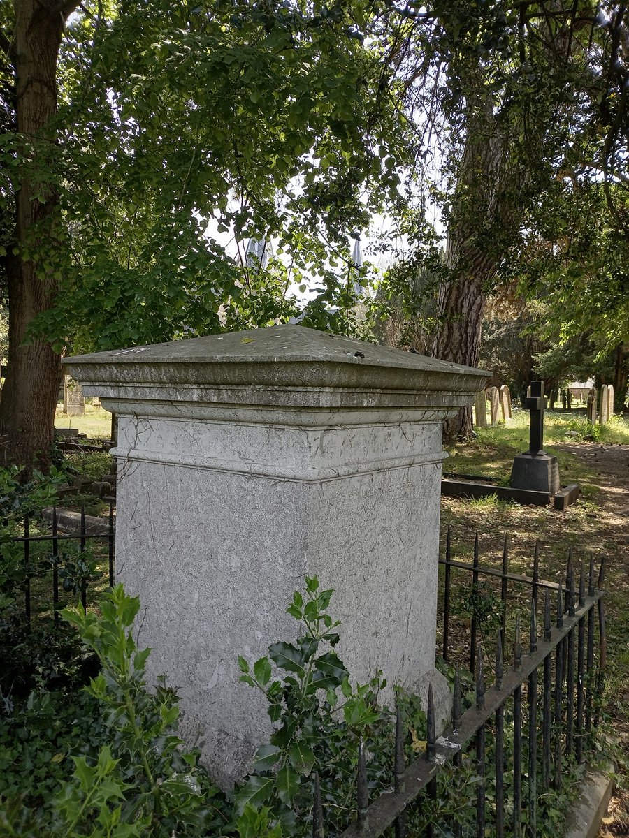 phil0073's tweet photo. #MonumentMonday At #LondonRdCemeteryWellingborough For Elizabeth &amp; Thomas . Thomas may be reinterred with the #WestEndChapelWellingborough congregation,although I cannot see his name amongst the aged stones &amp; ivy.#StoneworkSunday #Treepeople #PhilOnaBike https://t.co/z5ZBzWeMuY