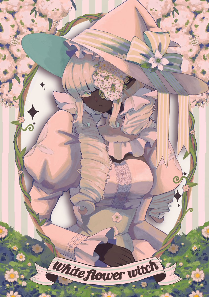 originalriruru's tweet photo. 白花の魔女 https://t.co/1cucpBcym4