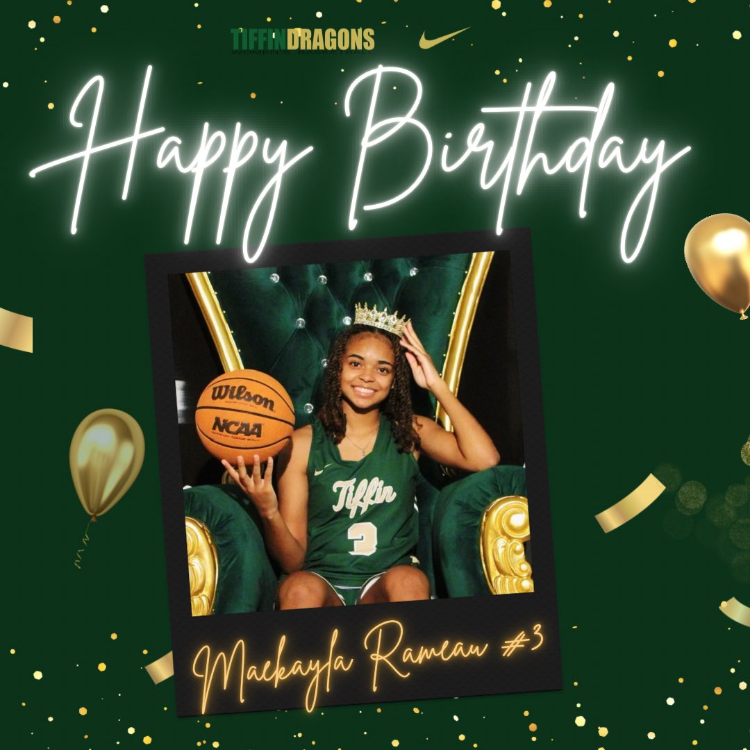 TiffinUWBB's tweet photo. Happy birthday to Sophomore #3️⃣!

We hope you have the most amazing day Mae 🎉🐲 https://t.co/yk8NCsIa0y