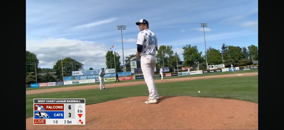 stuckly1's tweet photo. Another great outing in Canada in the WCL- 3 up 3 down and had em swing at stuff in the dirt repeatedly.  Let’s go! https://t.co/yUkSzgzhVw