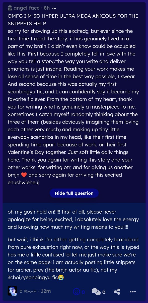 kizzunna's tweet photo. OMFG I’M SO HYPER ULTRA MEGA ANXIOUS FOR THE SNIPPETS HELP 
so rry for showing up this excited;;;  but ever since the first… — oh my gosh hold on!!!!! first of all, please never apologize for being excited, i absolutely love the energy and knowing how… https://t.co/IwezhYLYGo https://t.co/peHNZ6dwFJ