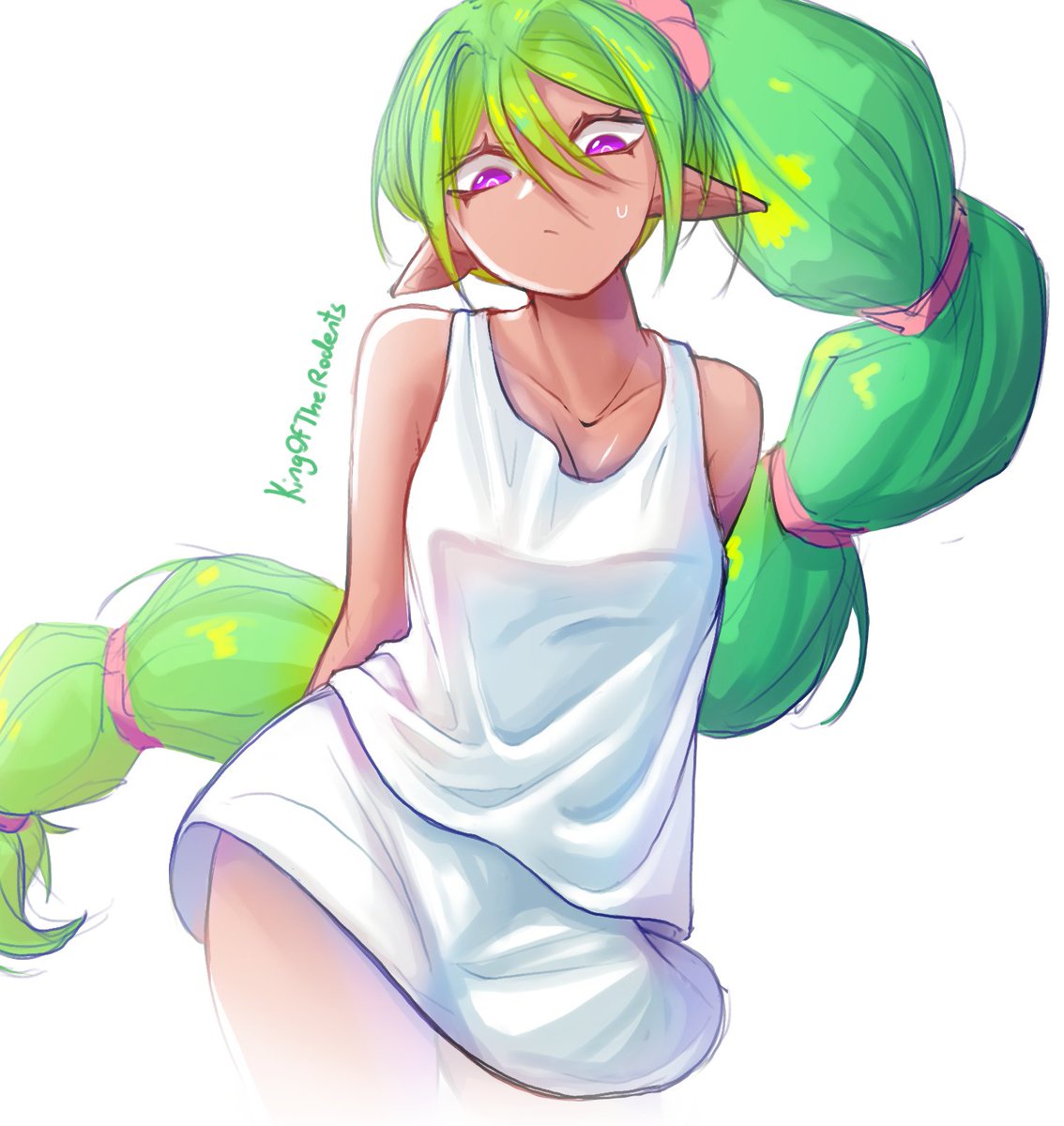 RatKing478960's tweet photo. Clothing Practice (Ft. the Dryad) #terraria https://t.co/qvFASXbXbW