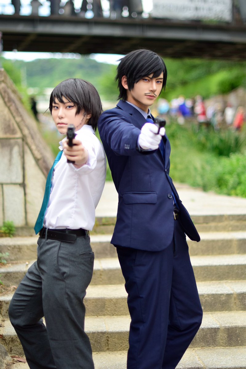 Hinaka_0424_cos's tweet photo. Cosplay／Detective Conan

if……

 #諸伏兄弟コスプレ 
 #アコスタみのおキューズモール 

兄さん→ @x_aka8_shin1 

📸→ @masayan1_28 https://t.co/IC9DvFPnf4