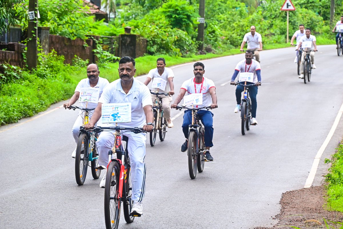 rtcpgm's tweet photo. 🚴‍♂️ RTC Peringome proudly celebrated #FitIndia World Bicycle Day 2026 with a vibrant Sunday Cycling event! Officers, staff, and trainees came together to promote fitness, healthy living, and environmental awareness. https://t.co/mKrq6yLh7x