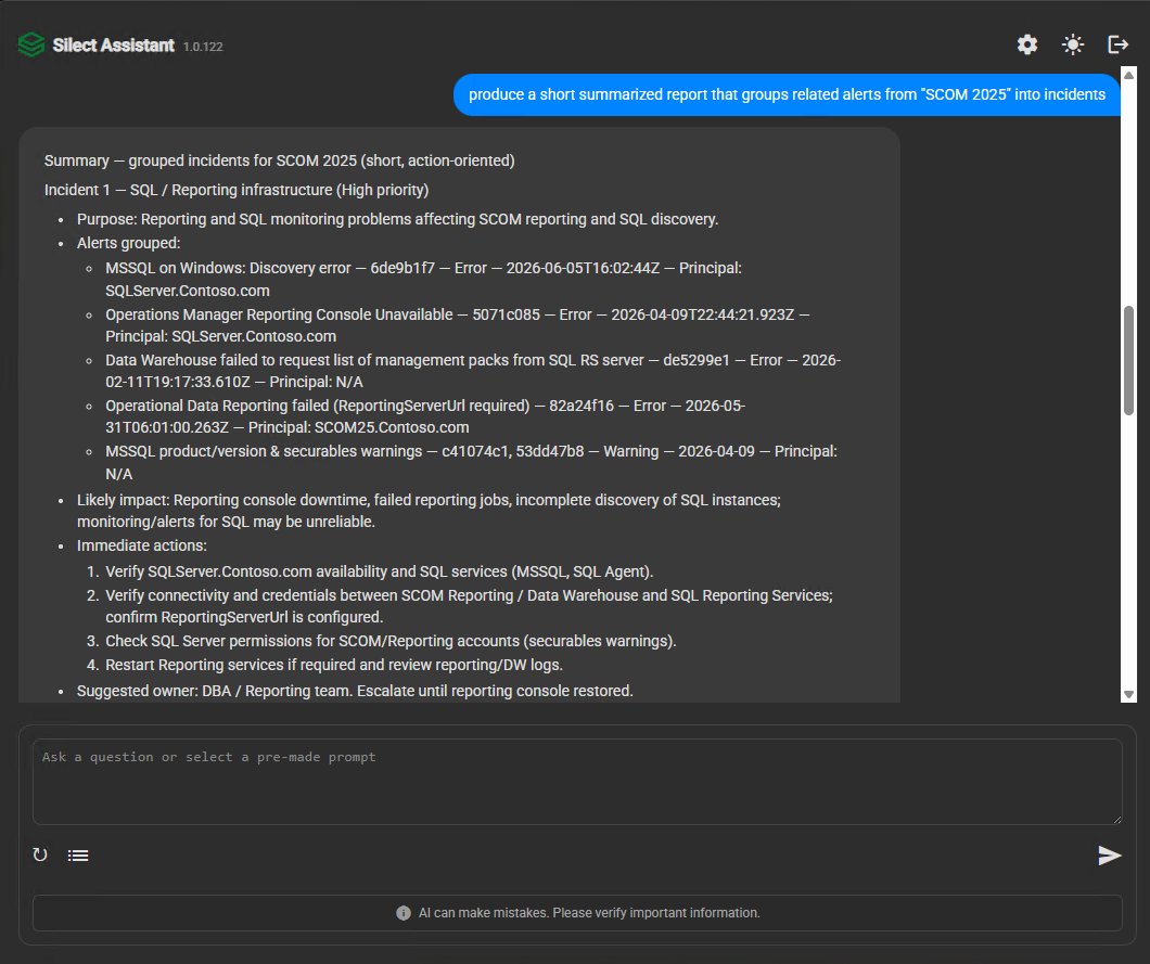 silect's tweet photo. Anyone using #SCOM can tell you it generates a lot of alerts. Filter out the noise and focus your efforts on prioritized incidents using the new Silect Assistant
https://t.co/zgNODREQbC https://t.co/ykZrHpDevH