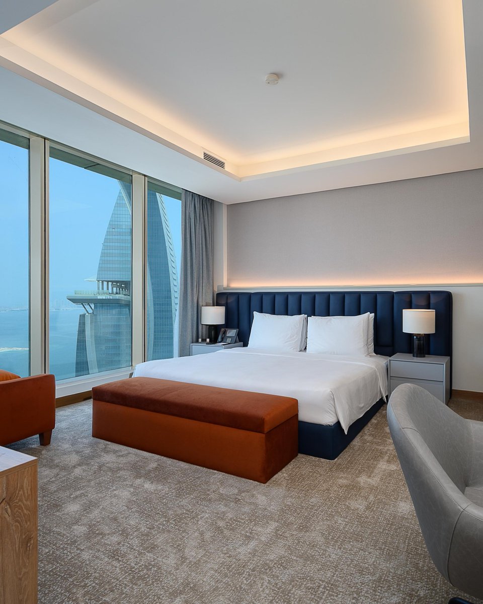 SIR_Qatar's tweet photo. Freehold residences now available for sale at the tallest tower in West Bay at Kempinski Residences &amp; Suites, Doha. Spacious 2 and 4 bedroom apartments with panoramic sea and city views.
Starting price: 3,485,000 QAR

To schedule your private viewing, contact us at +974 3369 3335 https://t.co/pHhkSZ854P